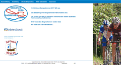 Desktop Screenshot of bergradrennen.de